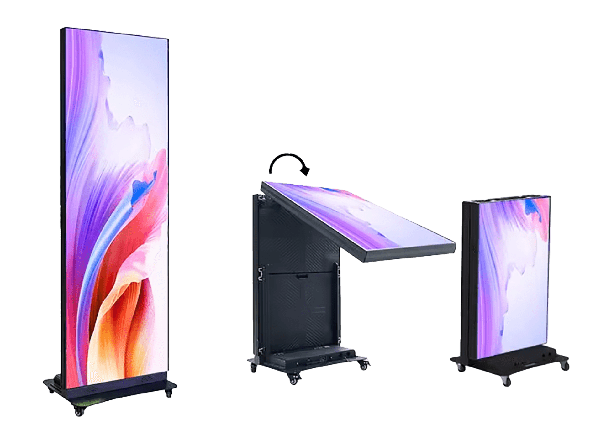折りたたみ式LEDポスターディスプレイの商品イメージ